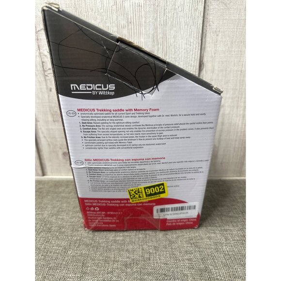 Wittkop Medicus Air Trekking Bike Saddle With Memory Foam For Comfort & Pressure - Picture 4 of 5